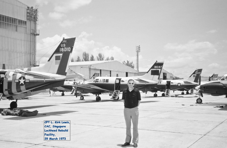 CPT L. Kirk Lewis inactivation turnin photo, 1973 CPT L. Kirk Lewis inactivation turnin photo, 1973